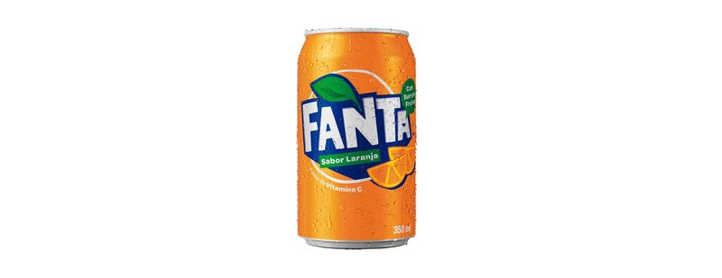 Fanta Laranja Lata 350 ml