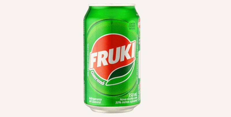 Guaraná Fruki Lata 350 ml